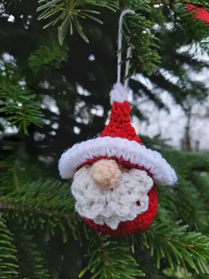 Version No. 3. of Gilbert the Christmas Gnome Ornament