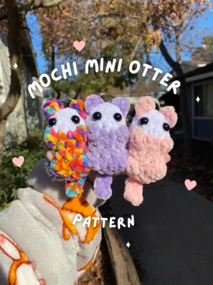 Mochi Mini Otter Crochet Pattern