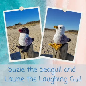 Suzie the Seagull and Laurie the Laughing Gull