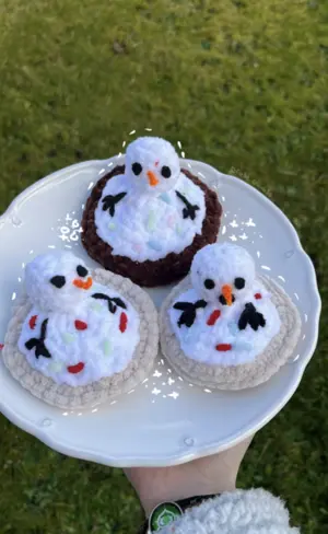 Snowman cookies