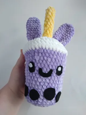 Boba Tea Amigurumi Pattern