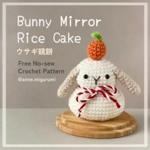 Bunny Mirror Rice Cake