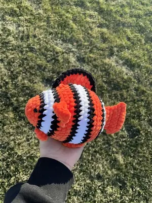 No-Sew Clown Fish