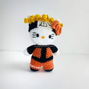 Narukitty amigurumi doll