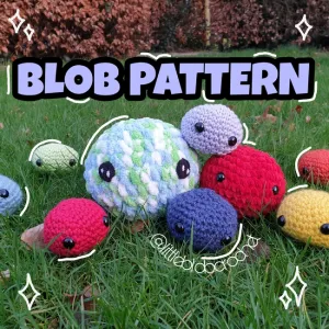 FREE - Little Blob Pattern