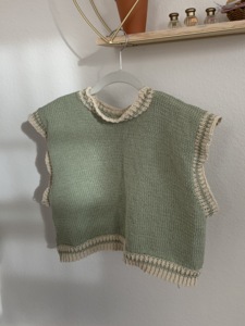 FREE Cheyenne Sweater Vest: Knitting pattern | Ribblr
