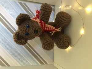 Bear With Scarf Crochet Pattern
