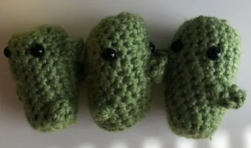 Crochet Pickle Rick Plush Pattern — Summerbug Crafts