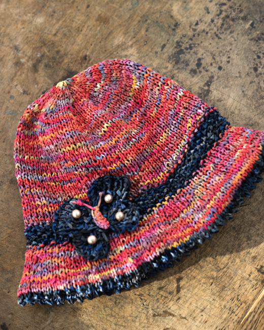 Brim hat knitting pattern Mary Knitting pattern Ribblr