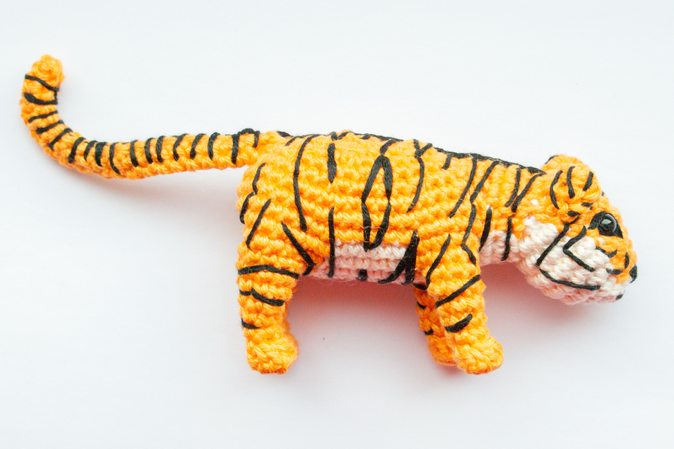 Tiger Amigurumi Pattern - Stella's Yarn Universe