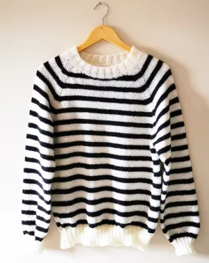 Stripe Vines Sweater