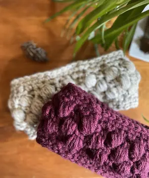 Interwoven Bobble Headwarmer