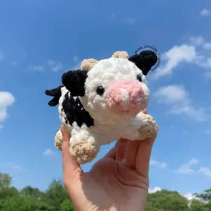 Cow Crochet Plushie