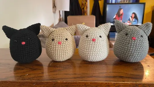 Dumpling Cat - Crochet Pattern