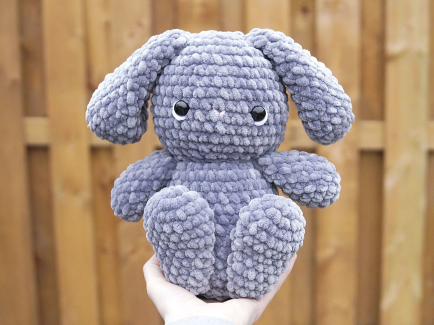 DIGITAL PATTERN: Chonky Bunny Crochet Plushie -  Denmark