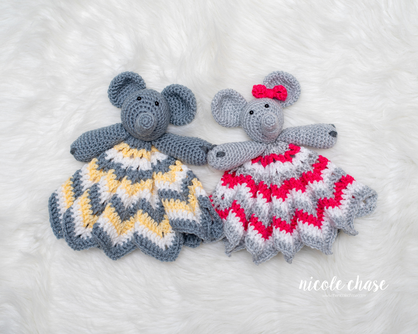 Elephant Lovey - Free Crochet Pattern Loops & Love Crochet