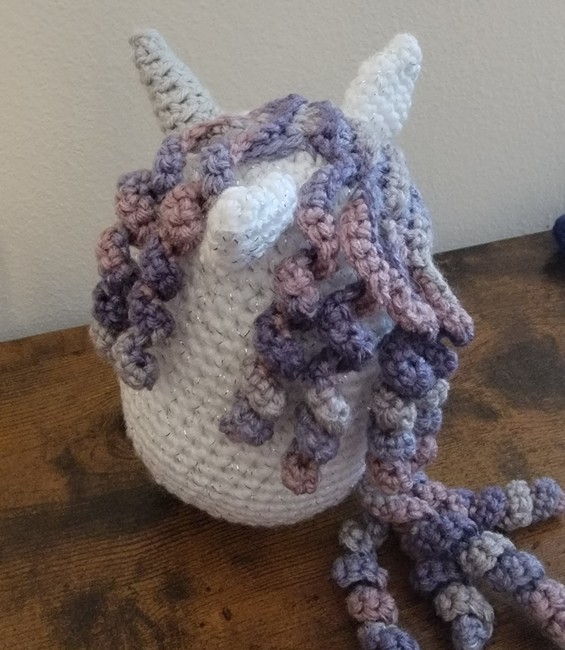 Unicorn Mythical Bean Crochet: Crochet pattern
