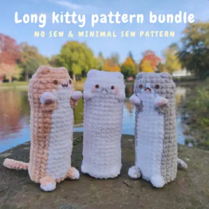 Small Long Cat Pattern Bundle