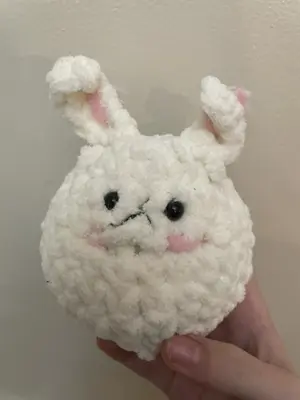 Cute bunny (almost no sew)