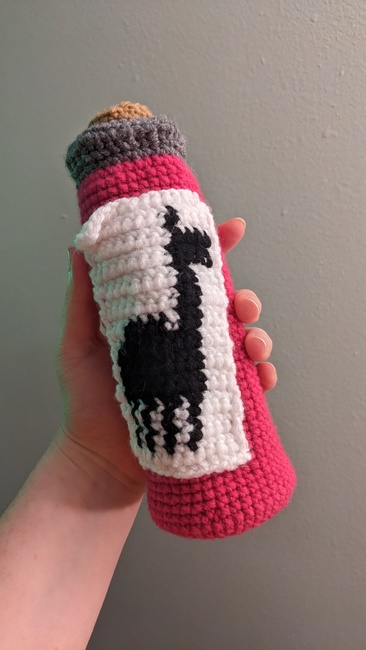 Crochet Corn Water Bottle Holder Pattern 