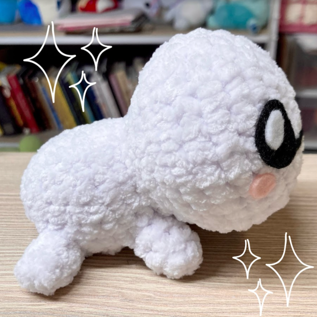  tbh Autism Creature Plush White Yipee Creature Plush