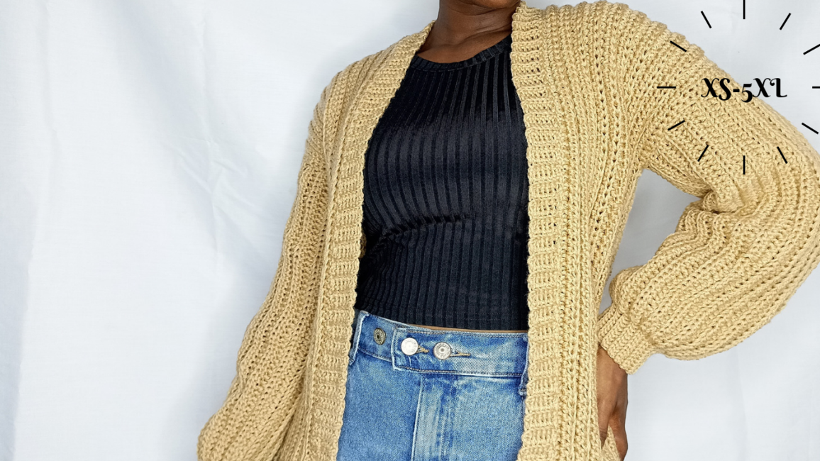 analyse Voordracht Middeleeuws Crochet Cardigan Sweater: Crochet pattern | Ribblr