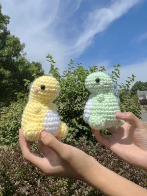 Crochet Mini Chubby Dino Pattern