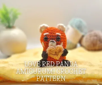 Red Panda Valentine