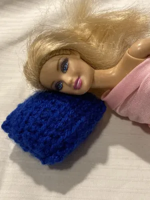 Barbie/Small Doll Lined Pillow