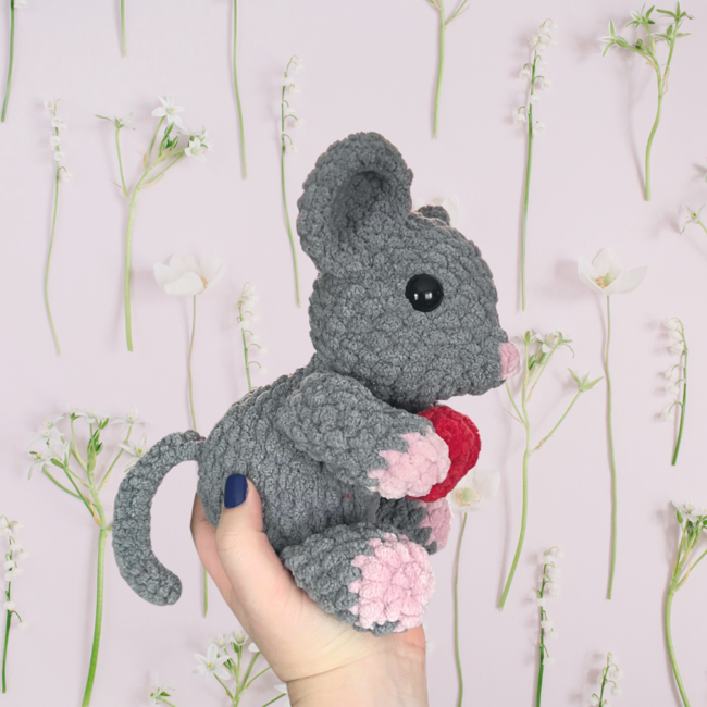 Apparently mice love bamboo yarn :( : r/crochet