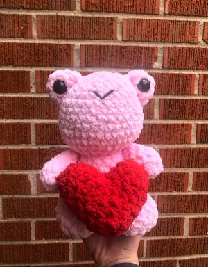 Valentine frog