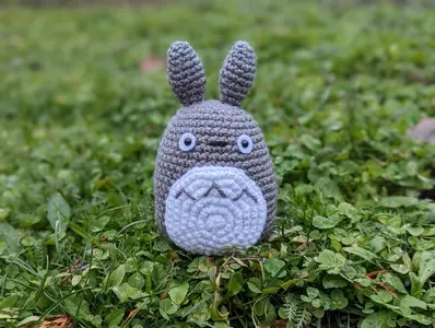 Cute Totoro with Video Tutorial