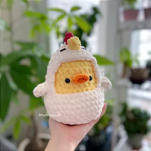 Duck in a Chicken Costume Pattern