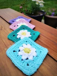 Summer Flower Coasters