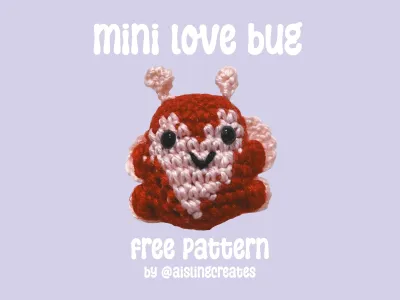 mini love bug pattern