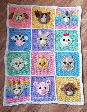 Farmyard Blanket