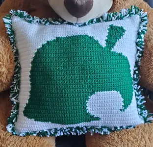 Animal Crossing Leaf Pillow