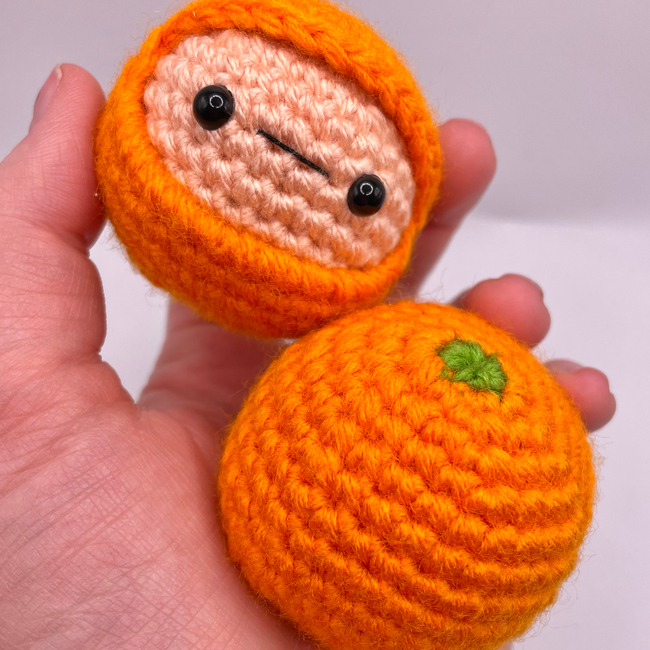 FREE Baby Orange: Crochet pattern