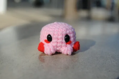 no sewing Kirby amugurumi