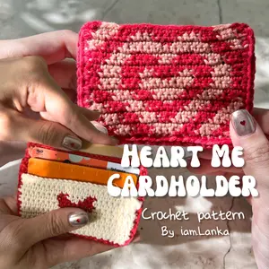 Heart Me Card Holder Pattern
