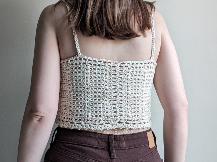 Crochet Mesh Tank Top Pattern -  Canada