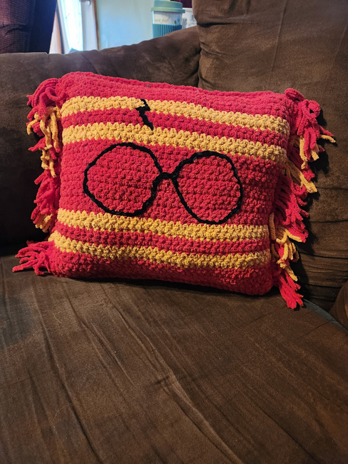 gryffindor scarf crochet pattern