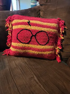 Gryffindor Scarf Throw Pillow