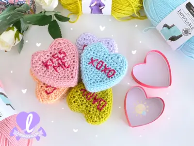 Candy Heart Box Cover