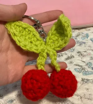 Crochet cute cherries!