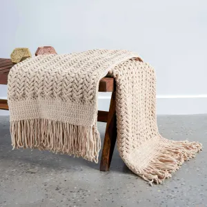 Bernat Herringbone Crochet Blanket