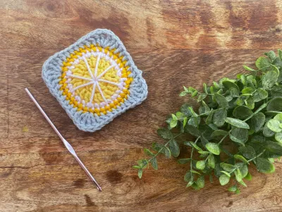 Citrus Granny Square