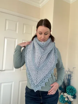 Zoya Chunky Crochet Shawl