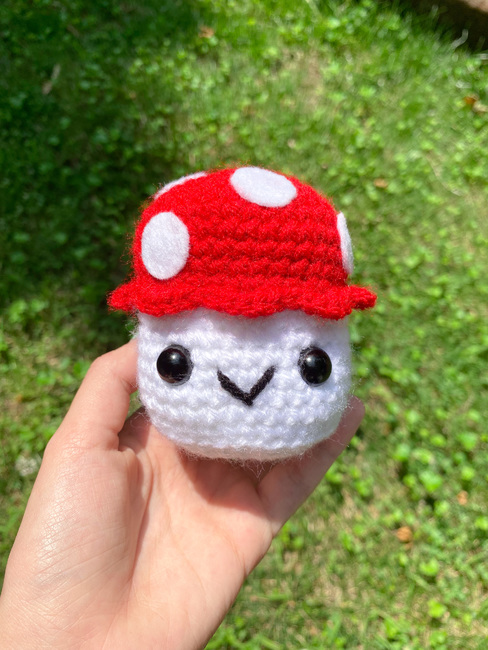 Bernat Mushroom Stuffie By Moogly Pattern