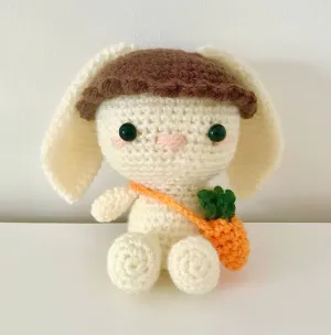 Crochet Bunny With Hat